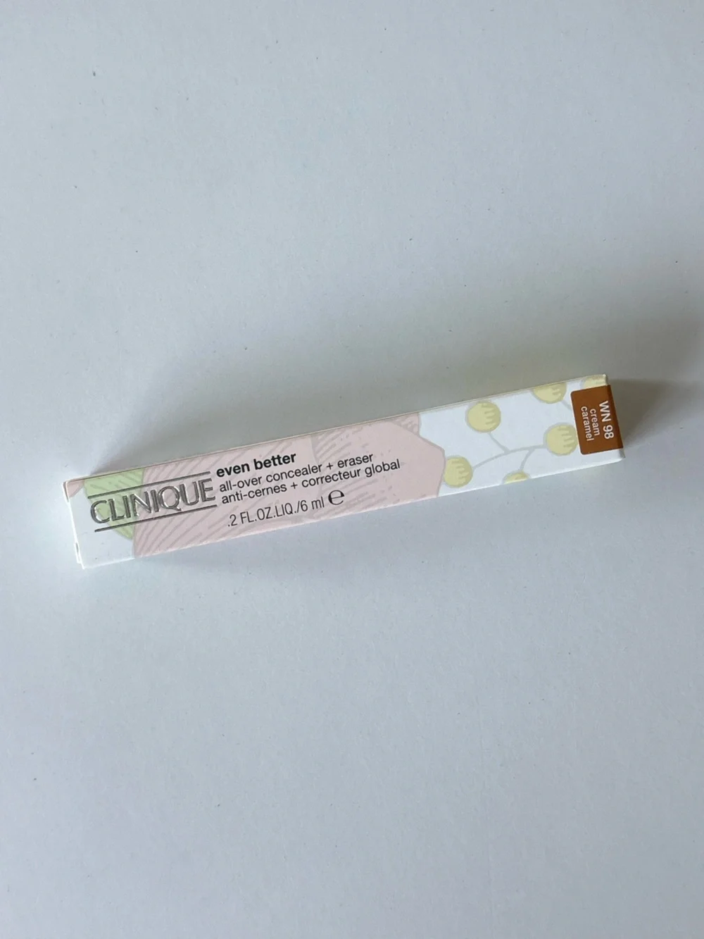 Clinique Even Better  All-Over Concealer + Eraser WN 98 NEW